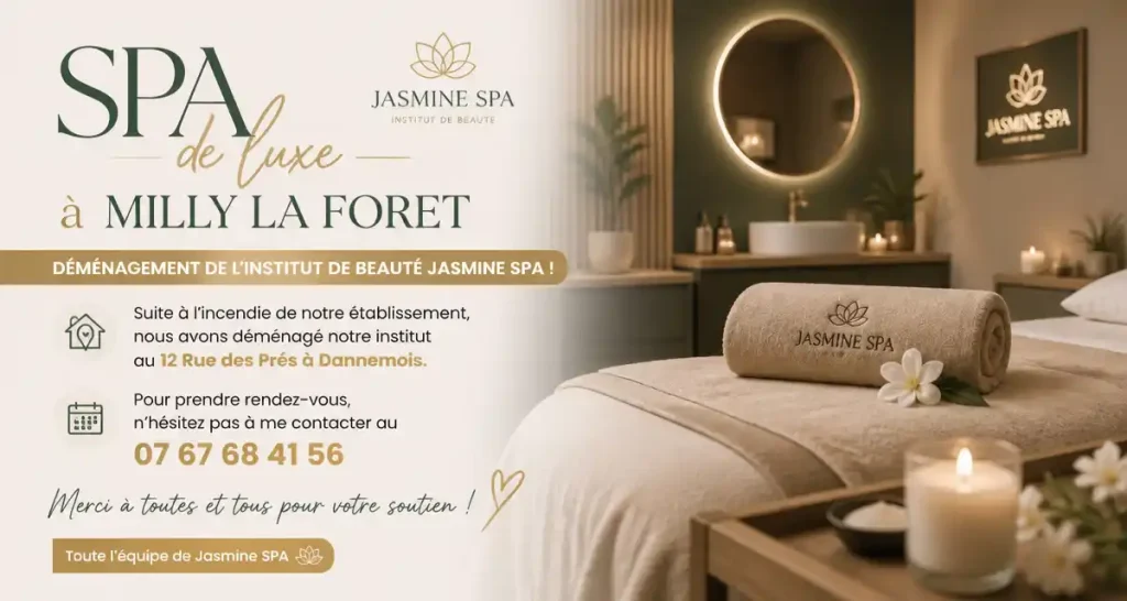 SPA de luxe à MILLY LA FORET