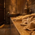 les rituels d'ô hammam massage et soin visage : cabine de hammam privatif à Montpellier