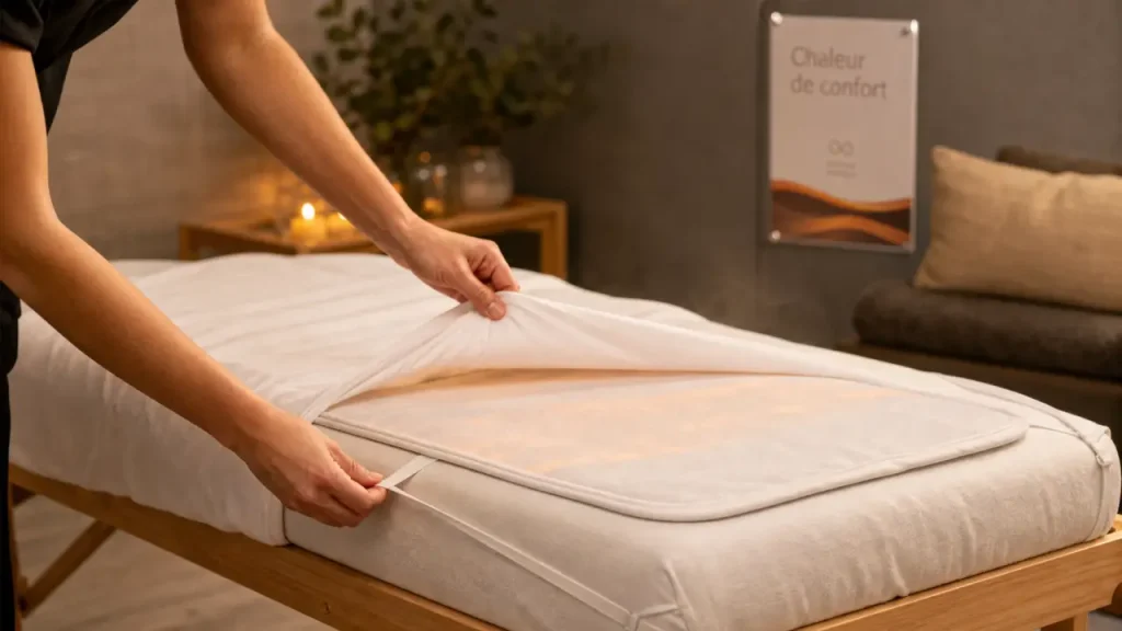 Surmatelas chauffant pour table de massage : 4 critères pour choisir et garantir le confort de vos clients