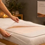 Surmatelas chauffant table de massage sous la housse, cabine de massage