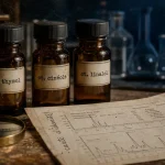 Chémotypées huiles essentielles : flacons et carte d’identité du chémotype
