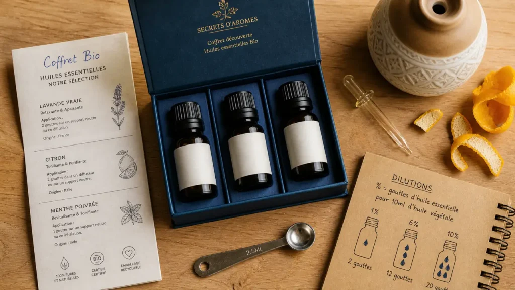 Coffret d&rsquo;huiles essentielles : comment choisir le kit idéal pour s&rsquo;initier à l&rsquo;aromathérapie ?
