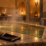 Hammam ispahan à Asnières : vapeur, gommage, marbre tiède