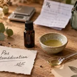 Huiles essentielles grossesse : prudence au 1er trimestre