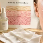 Soin hydratant visage pour peau qui tiraille, barrière hydrolipidique