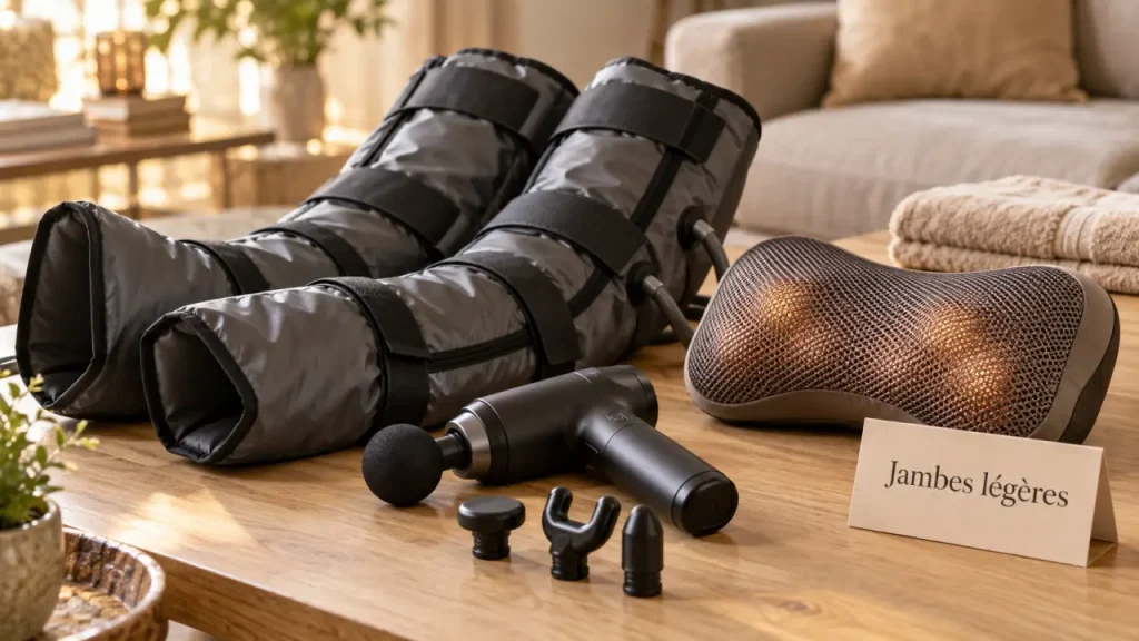 Appareil de massage pour les jambes : choisissez la technologie selon votre besoin