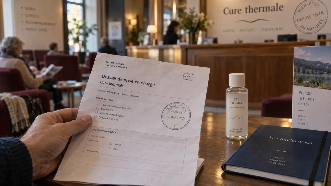 Cure thermale dépression : remboursement sécurité sociale, dossier CPAM et soins